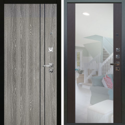 Входная дверь Аргус ЛЮКС 3К ПРО Гейджи Орех мраморный + Вояж Венге