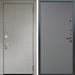 Входная дверь Аргус ЛЮКС 3К ПРО Корсо Силк флай + Элегант Силк маус