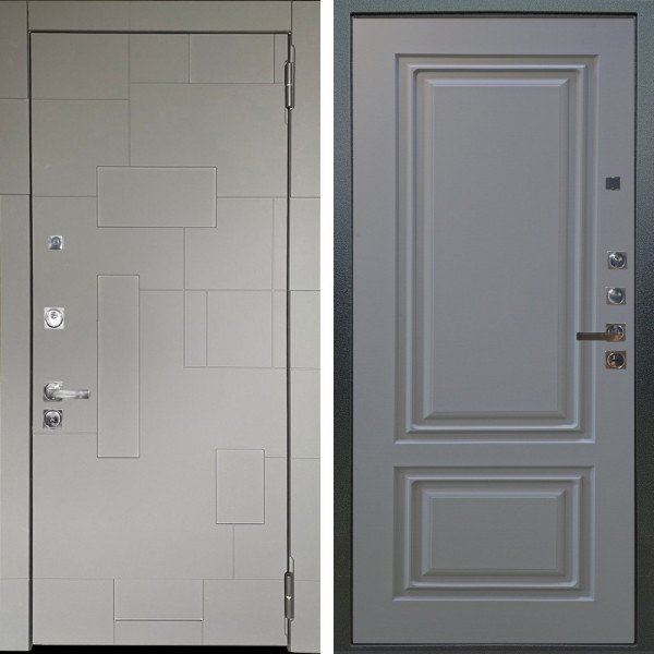 Входная дверь Аргус ЛЮКС 3К ПРО Корсо Силк флай + Элион Силк маус