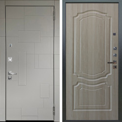 Входная дверь Аргус ЛЮКС 3К ПРО Корсо Силк флай + Мишель Ларче светлый