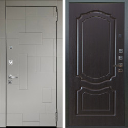 Входная дверь Аргус ЛЮКС 3К ПРО Корсо Силк флай + Мишель Венге