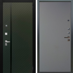 Входная дверь Аргус ЛЮКС 3К ПРО Ланцет Олива софт + Элегант Силк маус