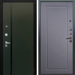 Входная дверь Аргус ЛЮКС 3К ПРО Ланцет Олива софт + Тревор Силк маус