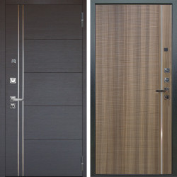 Входная дверь Аргус ЛЮКС 3К ПРО Лофт Венге горизонт + Гауда Керамика