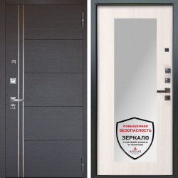 Входная дверь Аргус ЛЮКС 3К ПРО Лофт Венге горизонт + Милли Ларче светлый