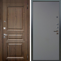 Входная дверь Аргус ЛЮКС 3К ПРО Магистр Дуб кантри + Элегант Силк маус