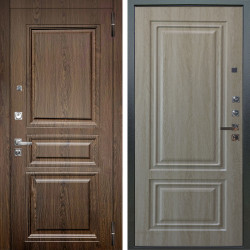 Входная дверь Аргус ЛЮКС 3К ПРО Магистр Дуб кантри + Элион Дуб филадельфия крем