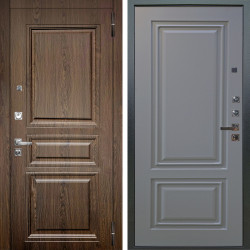 Входная дверь Аргус ЛЮКС 3К ПРО Магистр Дуб кантри + Элион Силк маус