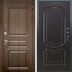 Входная дверь Аргус ЛЮКС 3К ПРО Магистр Дуб кантри + Мишель Венге