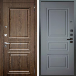 Входная дверь Аргус ЛЮКС 3К ПРО Магистр Дуб кантри + Скиф Силк маус