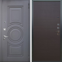 Входная дверь Аргус ЛЮКС 3К ПРО Могадиш Силк флай + Элегант Венге горизонт
