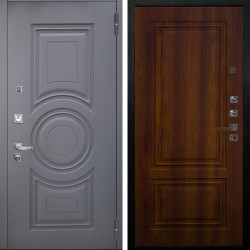 Входная дверь Аргус ЛЮКС 3К ПРО Могадиш Силк флай + Элион Дуб рустикальный