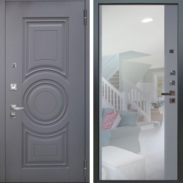 Входная дверь Аргус ЛЮКС 3К ПРО Могадиш Силк флай + Магнум Силк маус