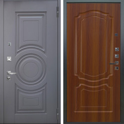 Входная дверь Аргус ЛЮКС 3К ПРО Могадиш Силк флай + Мишель Дуб рустикальный