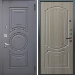 Входная дверь Аргус ЛЮКС 3К ПРО Могадиш Силк флай + Мишель Ларче светлый