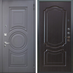 Входная дверь Аргус ЛЮКС 3К ПРО Могадиш Силк флай + Мишель Венге