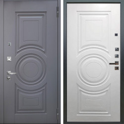 Входная дверь Аргус ЛЮКС 3К ПРО Могадиш Силк флай + Могадиш Софт милк