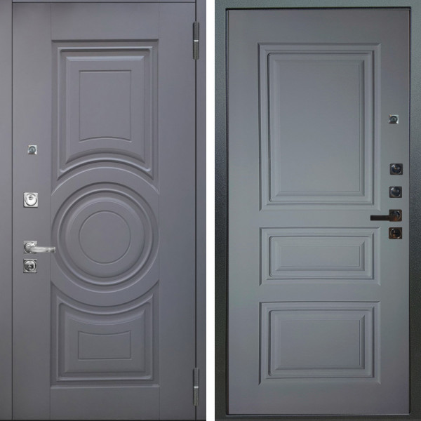 Входная дверь Аргус ЛЮКС 3К ПРО Могадиш Силк флай + Скиф Силк маус