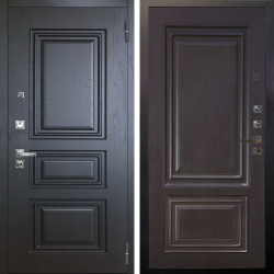 Входная дверь Аргус ЛЮКС 3К ПРО Скиф Горький шоколад + Элион Горький шоколад