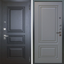 Входная дверь Аргус ЛЮКС 3К ПРО Скиф Горький шоколад + Элион Силк маус