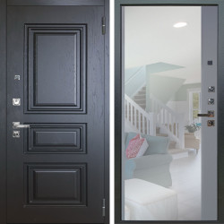 Входная дверь Аргус ЛЮКС 3К ПРО Скиф Горький шоколад + Магнум Силк маус