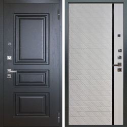 Входная дверь Аргус ЛЮКС 3К ПРО Скиф Горький шоколад + Тори Софт милк