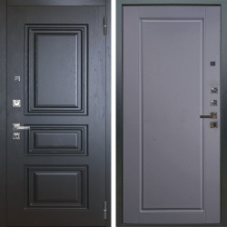 Входная дверь Аргус ЛЮКС 3К ПРО Скиф Горький шоколад + Тревор Силк маус