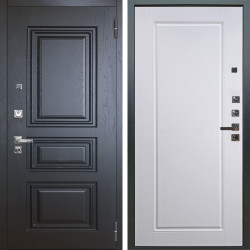 Входная дверь Аргус ЛЮКС 3К ПРО Скиф Горький шоколад + Тревор Софт милк