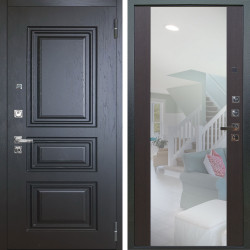 Входная дверь Аргус ЛЮКС 3К ПРО Скиф Горький шоколад + Вояж Венге