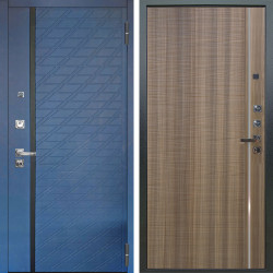 Входная дверь Аргус ЛЮКС 3К ПРО Тори Синий софт + Гауда Керамика