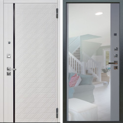 Входная дверь Аргус ЛЮКС 3К ПРО Тори Софт милк + Магнум Силк маус