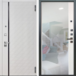 Входная дверь Аргус ЛЮКС 3К ПРО Тори Софт милк + Магнум Софт милк