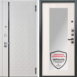 Входная дверь Аргус ЛЮКС 3К ПРО Тори Софт милк + Милли Ларче светлый