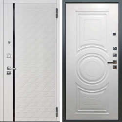 Входная дверь Аргус ЛЮКС 3К ПРО Тори Софт милк + Могадиш Софт милк