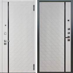 Входная дверь Аргус ЛЮКС 3К ПРО Тори Софт милк + Тори Софт милк