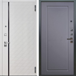 Входная дверь Аргус ЛЮКС 3К ПРО Тори Софт милк + Тревор Силк маус