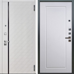 Входная дверь Аргус ЛЮКС 3К ПРО Тори Софт милк + Тревор Софт милк