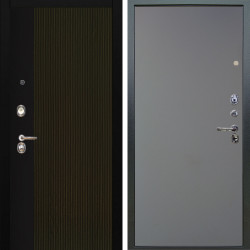 Входная дверь Аргус ЛЮКС 3К Рокси Дуб рейка морение + Элегант Силк маус