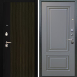 Входная дверь Аргус ЛЮКС 3К Рокси Дуб рейка морение + Элион Силк маус