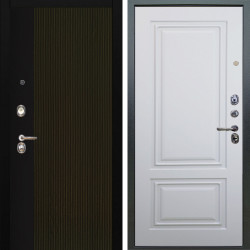 Входная дверь Аргус ЛЮКС 3К Рокси Дуб рейка морение + Элион Софт милк