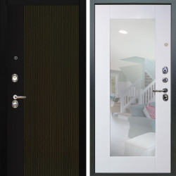 Входная дверь Аргус ЛЮКС 3К Рокси Дуб рейка морение + Милли Роял вуд белый