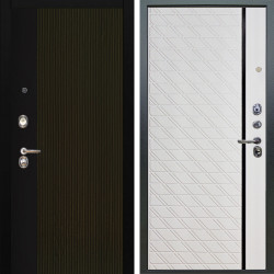 Входная дверь Аргус ЛЮКС 3К Рокси Дуб рейка морение + Тори Софт милк