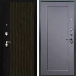 Входная дверь Аргус ЛЮКС 3К Рокси Дуб рейка морение + Тревор Силк маус