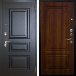 Входная дверь Аргус ЛЮКС 3К Скиф Горький Шоколад + Элион Дуб рустикальный