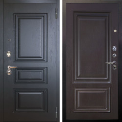 Входная дверь Аргус ЛЮКС 3К Скиф Горький Шоколад + Элион Горький шоколад