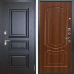 Входная дверь Аргус ЛЮКС 3К Скиф Горький Шоколад + Мишель Дуб рустикальный