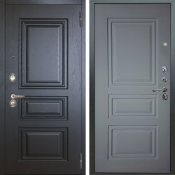 Входная дверь Аргус ЛЮКС 3К Скиф Горький Шоколад + Скиф Силк маус