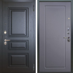 Входная дверь Аргус ЛЮКС 3К Скиф Горький Шоколад + Тревор Силк маус