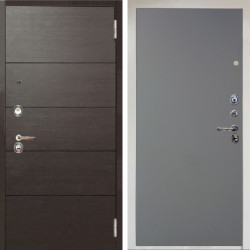 Входная дверь Аргус ЛЮКС 3К Снежно-белый Агат венге горизонт + Элегант Силк маус