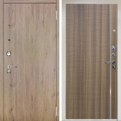 Входная дверь Аргус ЛЮКС 3К Снежно-белый Элегант Рустик соломенный + Гауда Керамика